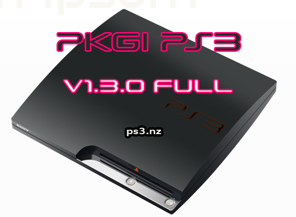 PKGi PS3 v1.3.0 FULL
