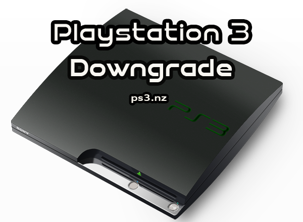 PS3 Downgrade