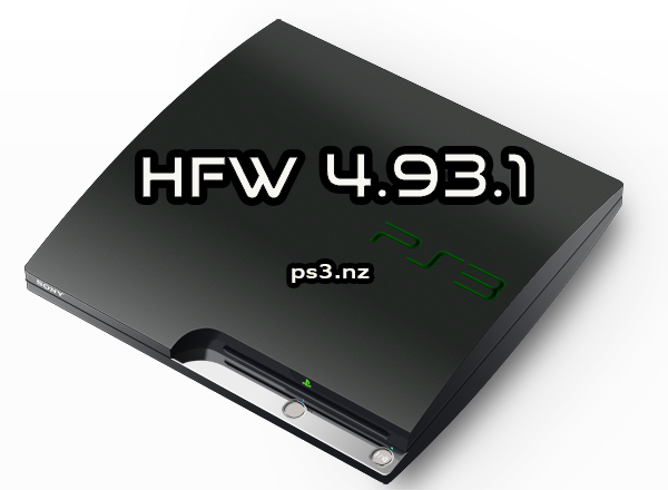 PS3 HFW 4.93.1
